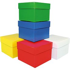 Cryoboîtes 136 x 136 mm en carton hydrofuge revêtement imperméable additionnel